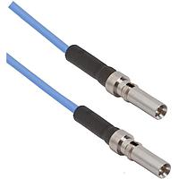 Amphenol SV Microwave MV67.3SMPS-047-MV67.3SMPS-180 RF Cable Assemblies VITA 67.3 SMPS VITA 67.3 SMPS 18"Cable