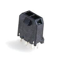 Molex 43650-0220 Shrouded MicroFit 3.0 SR V TH Clip 30Au 2Ckt