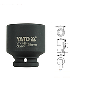 Yato YT-1096 Hexagonal impact socket 3/4" (46mm)