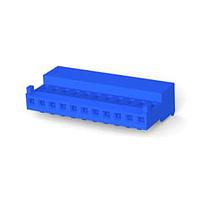 AMP Connectors - TE Connectivity 4-643815-1 Receptacle Assembly 11P MTA100 CONN ASSY POL WHT W/BLUE STRP