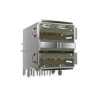 Amphenol FCI 72309-7013BLF USB Type A Connectors USB D/D RECEPT LF