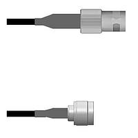 Amphenol Custom Cable Q-0902N0008024i RF Cable Assemblies BNC-SJ/N-SP RG58 24I