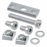 RK Rose+Krieger 4306709 Mounting Hardware CONNECTOR, FLANGE, 30MM, SLOT STONES, BOLTS, & WASHERS INCLUDED. FOR G-30/S/F-30 PROFILES
