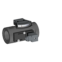 Senseca HR2VK1O1-032GM040A Flow Switch (10 - 40 l/min, DN 32, process connection: brass, measurement display at side)