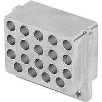 Amphenol SV Microwave 9321-80036 Backplane Modules SMPM  19 PORT ALUMN  BACKPLANE