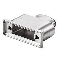 Harwin M80-9463602 D-Sub Backshells 18+18 Pos. Female Metal Backshell for J-Tek or Mix-Tek, Jackscrews