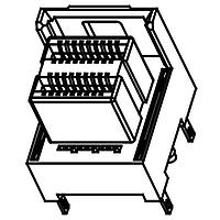 EDAC 901-036-629-002 Mini SAS Mini SAS HD Internal Vert SMT F, 36 Conts