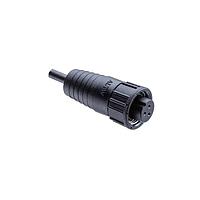 Amphenol LTW 1BB-02BFFM-LL7A03 Sensor Cables / Actuator Cables Ceres, Standard Size, Plastic, 10A, 02 pins, Female Connector, Female Contact, Straight, 2 Points Lock, Overmolded, Length 3000mm, IP67