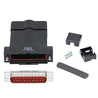 Molex / FCT 173114-0393 Standard EMI Backshell FCT Backshell CONN Kit BLK PLSTC Backshell  D-Sub CONN 25 CKT