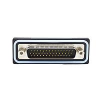 NorComp HDF-V44-113L011 High Density D-Sub Connectors 44 pin vert solder M flash 4-40 int thrd