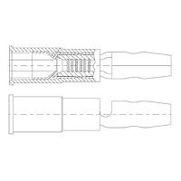 Molex 19036-0007 Snap Plug SNAP PLUG ON TAPE (B-879T)