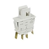 ZF Electronics F81A-B120 Pushbutton Switches SPST 10A W/BARRIER