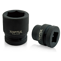 TOPTUL KABA3263 1" DR. 6PT Flank Impact Sockets (1" Dr. x 63mm L=85mm)
