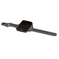 Serpac BW61DBKCSGM Wrist Enclosure BW-61 Series Wrist Enclosure with Gun Metal Band. Three-Piece Design, Polycarbonate Plastic, Integrated Waterproof Seal, IP 65, 66, 67; NEMA 4X, 12, 13 Ratings