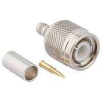 Amphenol RF 122108T Connectors RF Connector TNC Straight Crimp Plug RG-58 RG-141 Times LMR-195 50 Ohm