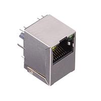 Abracon ARJ-148 Magnetic Jack RJ45 10/100/1000 Base-T 1x1 Vertical POE+ Through Hole