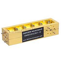 Fairview SMW12HC001-10 10 dB WR-12 Directional Waveguide Split Block Coupler With UG-387/U Round Cover Flange from 60 GHz to 90 GHz For E Band