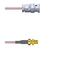 Amphenol Custom Cable Q-0J02W0005048i RF Cable Assemblies BNC-SP/SMA-SJB G316 48I