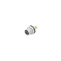 Amphenol CONEC 43-01030 Connectors FML SOCKET M12X1 DIP SOLDER BACK MOUNTING