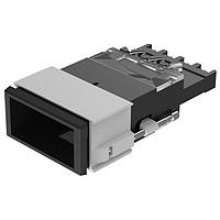 EAO 03-627.011 Pushbutton Switches Actuator, 21.2 mm x 41.2 mm, illuminative, Black, Plastic, 1 C, Momentary, Screw terminal