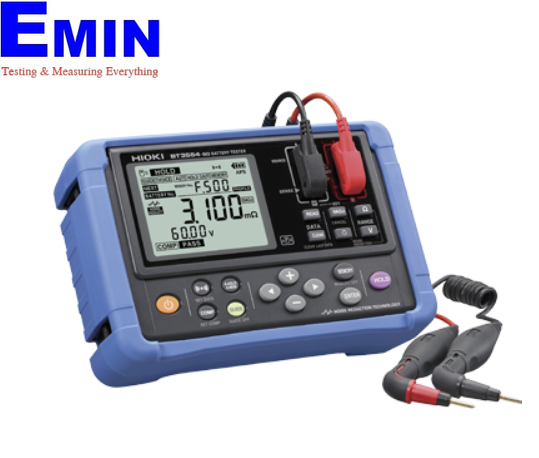 HIOKI BT3554-52 KIT Battery Tester (3mΩ ~ 3Ω, ± 60V, L2020) | EMIN.COM.MM