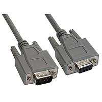Amphenol Cables on Demand CS-DSPMDB09MF-050 D-Sub Cables CABLE DB9M/F DBL SHLD 50