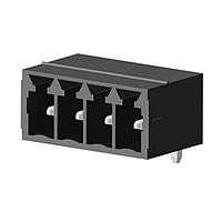 Amphenol Anytek OQ051G01B000G Headers OQ3.5 Right angle THRPitch : 3.5mm5PW/O flangeBlack Color