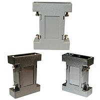 NorComp 957-925-010R031 Strain Relief Backshell 9P-25P Gndr Changer Gray Shell