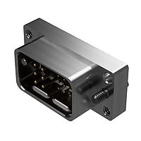 Amphenol Positronic SMXA065-MA38C-T7S1 Connectors SM Series 18 Position Pin (Male) Solder Tail Threaded Standoff Nickel