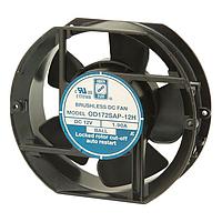 Orion Fans OD172SAP-12HHB10A Axial Fan, 172x150x51mm, 12VDC, 290CFM, Ball, 2xWire AWG22, Open Collector Tach/PWM