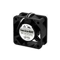 Sanyo Denki 9WP0412H6002 Axial Axial Fan, 40x40x20mm, 12VDC, 8CFM, 1.2W, 33dBA, Splash Proof, Sensorless, IP68