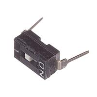 APEM NDIR01S DIP Switches SPST 0.025A 24VDC 1/2 Pitch