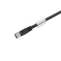 Weidmuller 1022790500 Sensor Cables / Actuator Cables SAIL-M8BG-3-5.0UN Female M8 straight 3 pole A-Coded 5M