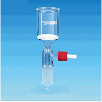 SciLab SL.Fun2109 PYREX Vacuum adapter Filter Funnel (500ml, P4, 24/40)