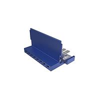 Amphenol FCI 65801-108LF Connectors Clincher&trade; Flex Connectors, Receptacle Assembly, Single Row, 8 Positions, 2.54mm (.100in) Pitch.