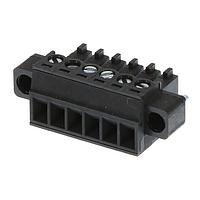 Molex 39504-0006 Plugs EURO 3.5MM 6 CIRCUIT HOR PLUG W/ SCREWS
