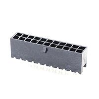 Molex 206832-2221 Headers & Wire Housings Micro-fit+ DR HDR VT ASSY,TIN,T&R 22ckt