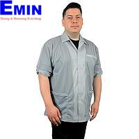 Desco 74329 Jacket with Convertible Sleeves (Grey, 6X-Large)