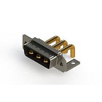 EDAC 629-3W3-250-3TC Mixed Contact D-Sub Connectors Right-angle Power Combo D-Sub Connector