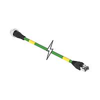 Molex 1201085049 Sensor Cables / Actuator Cables M12-AU-8P-M-Str-SHD-RJ45-10M