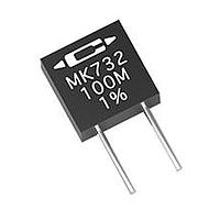 Caddock MK732-100M-1% Precision Radial-Lead Film Resistor 100M ohm ,1% 50ppm