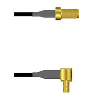 Amphenol Custom Cable Q-7103I0003108i RF Cable Assemblies SMA-SJ/SMB-RJ G174 108I