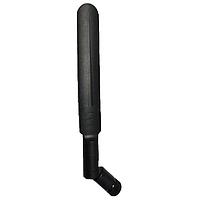 RF Solutions ANT-MDIP5-SMRP Passive Antenna +5dBi Whip 90deg Hinged 2.4GHz / 5.8GHz SMA Rev Pol