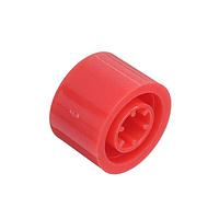 E-Switch 700C2RED Button .368" RN RD CAP