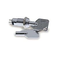 E-Switch KO103C-759 Keylock Switches Keylock, SPDT , On-On, Panel Mount