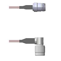 Amphenol Custom Cable Q-2404X000H060i RF Cable Assemblies N-SJ/TNC-RP G142 60I