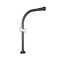 Banner Engineering FLX18-F12 Flex Arm Mounts Flexible Mounting Arm - 18 in; Black Vinyl-Coated Steel; Base Mount: 3-hole Flange; 1/2-14 NPSM