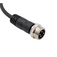 Bulgin PXPTPU78FIM04ACL020PUR Sensor Cables / Actuator Cables 4 Contacts 7/8" Inline Body Male 2m Cable