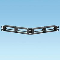 Panduit QAPP48HDBL Patch Panels QN Patch Panel, Angled, 48 Port, 1 RU