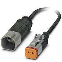 PHOENIX CONTACT 1414994 Sensor Cables / Actuator Cables SAC-2P-DTMS/3 0-PUR/ DTFS